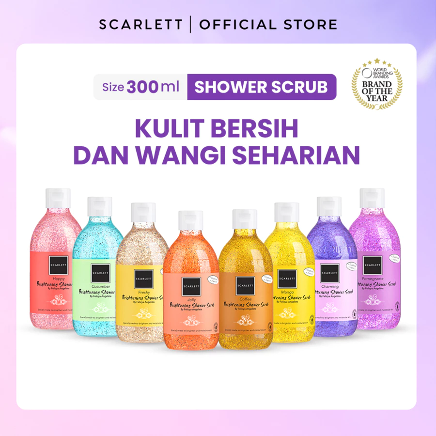 Scarlett Whitening Shower Scrub